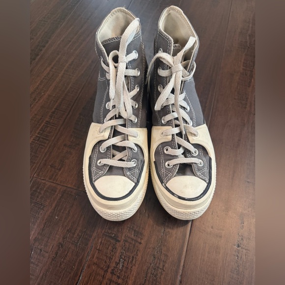 Converse chuck Taylor All Stars construct high top cyber grey sneakers 90’s Y2K - Picture 12 of 12